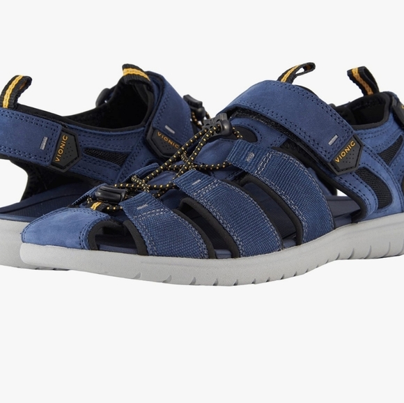 VIONIC Moore Nate Navy Fisherman Sandals main image 11
